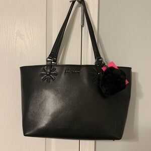 Betsey Johnson Black Tote Bag